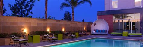 Find hotels with pools in Rancho Cucamonga, CA from $108.